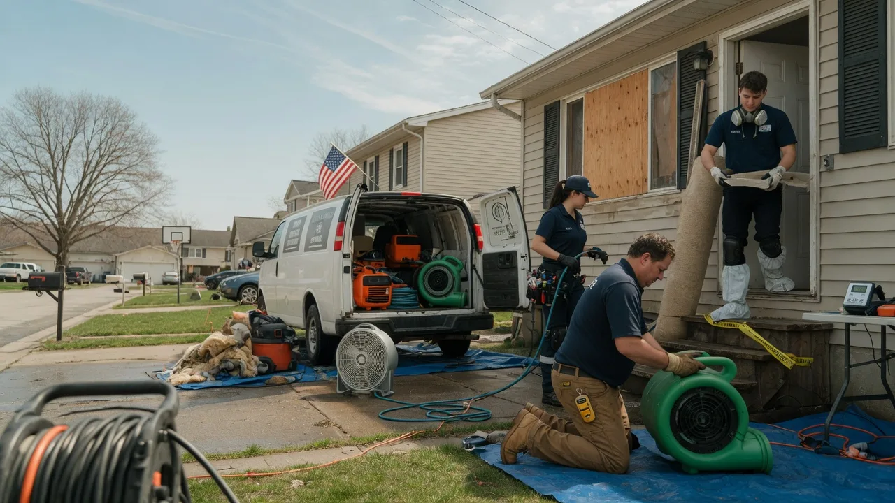 Water Damage Restoration in Mineral, VA near me